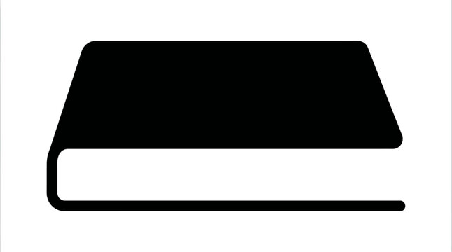 black book icon on white background high quality
