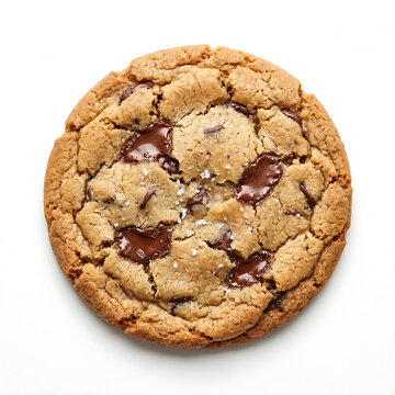 Chocolate Chip Cookie Isolated Cutout