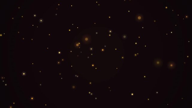 サンセットダストの降る粒子 夕暮れ郷愁 4Kループ