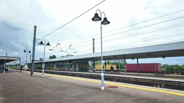 Time-Lapse of Ely Station and Freight Sidings