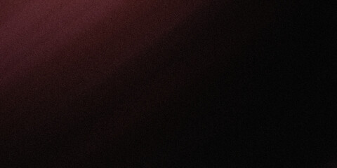 Dark minimalist background with subtle maroon and deep black gradient shadows displaying soft grainy film noise surface texture. © MdAshraful
