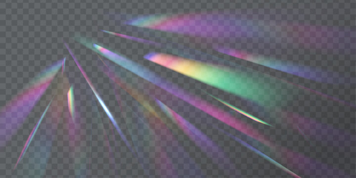 Glamorous holographic overlay featuring sparkling diamond textures, radiant spectrum glow, transparent optical flare and dreamy colorful illumination for luxury visuals