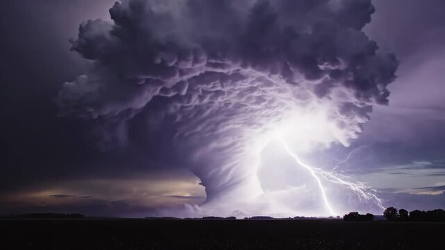 Bright Storm Rotation PNG