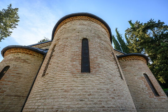 Monastery of St. Nino at Bodbe, Georgian Orthodox Christian pilgrimage site in Sighnaghi, Kakheti region of Georgia