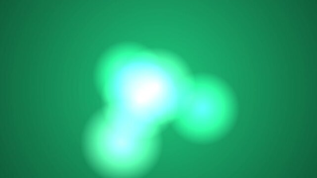 ジェイドダスト メタボール 翡翠グリーン ラバランプ グラデ背景 4K