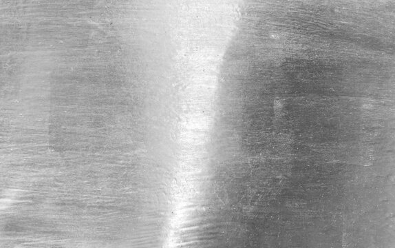 Silver metal plate