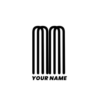 Minimalist Linear Parallel Lines for Modern Brand Logo