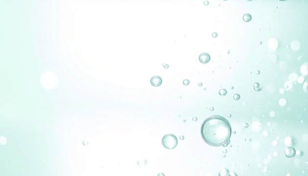ソフトミントの優しいセラム気泡テクスチャ