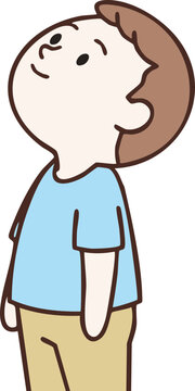 귀여운남자아이, 하늘보는사람, 옆모습, 사람옆모습, 올라다보는, 하늘을보는, 우러러보는, 하늘보는, 위를보는사람, 귀여운여자아이, 아련한, 위를보는, 동경, 공감, 행복, 자유, 즐거운, 보다, 위를보다, 올려보는, 고개, 하늘, 생각, 느낌, 남자아이, 만화, 벡터, 꼬마, 국민, 삽화, 사람