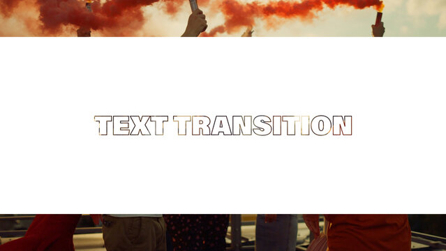 Text Transition | Minimalist Motion Graphics for Modern Broadcast Intros Featuring Smooth Typography and Kinetic Video Overlays for Professional Digital Content Creation