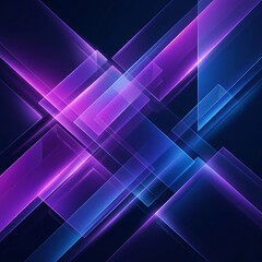 Obraz premium Vibrant Purple and Pink Neon Abstract Wallpaper for Modern Design