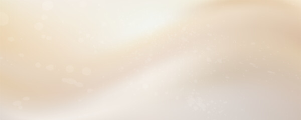 Abstract soft beige and cream gradient background with subtle splatters and bokeh light effects. vector eps10. © fila