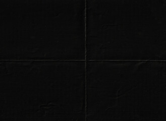Fototapeta premium Dark Folded Paper Texture – Black Minimal Background