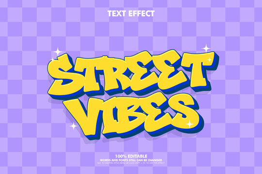 Free style street art graffiti text ffect