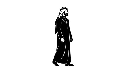 Martial arts karate silhouettes set, fighter training poses and combat sports icons. © Songkari