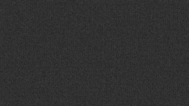 Old Retro TV - Static tv black and white noise caused, Old tape fast forward VHS animation on black background,
Huge noise and glitch on black background 4k footage, error tv, 