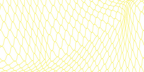 Mesh texture for fishing nets gold color gradient. Seamless pattern for sportswear or soccer goal, volleyball net, basketball hoop. abstract background vector. © syafa
