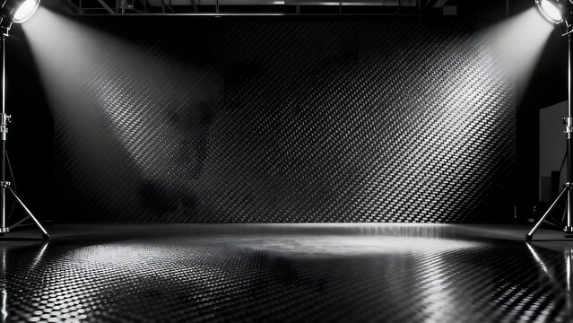 Professional photography studio setup