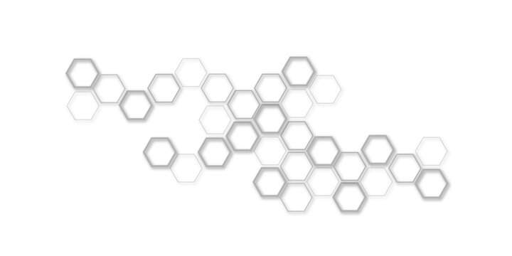Abstract cube hexagon shape background.Abstract geometric pattern with crosses, stripes, lines. Seamless vector background.Vector banner design. Hexagons pattern.