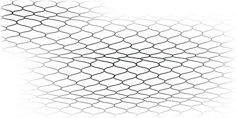 Mesh texture for fishing nets. Seamless pattern for sportswear or soccer goal, volleyball net, basketball hoop vector © Isma