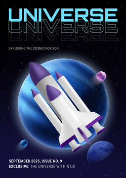 Universe Magazine Cover Design