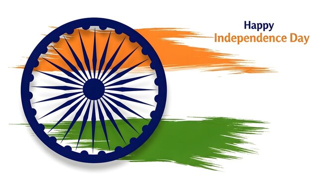 Indian independence day celebration background