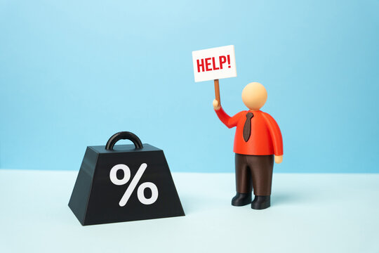 A businessman asks for help with his crushing debts. Financial crisis, bankruptcy risk and pressure from loans, creditors and business obligations.