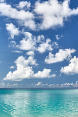 Obraz premium Maldives. Paradise tropical beach. Travel, tourism and relaxation in the luxury resort. The best place for a romantic holiday and wellness