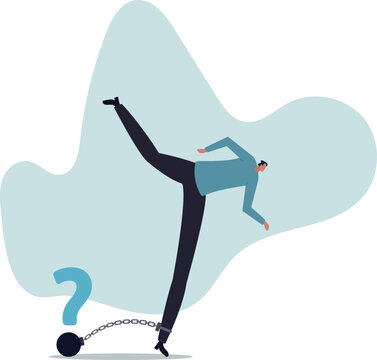 Struggle with unanswered question, problem or difficulty, hard questions or unsolvable quest. human life and situation.
