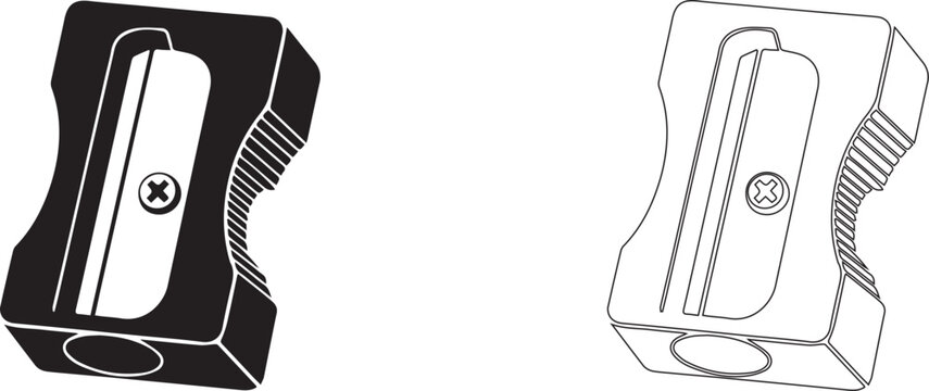 Pencil Sharpner icon ,vector 

