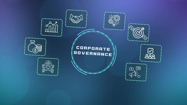 Board of directors discussing corporate governance policies and ethical compliance standards for transparent business operations.