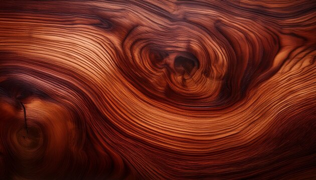 rich mahogany wood grain texture with intricate swirls and dark tones