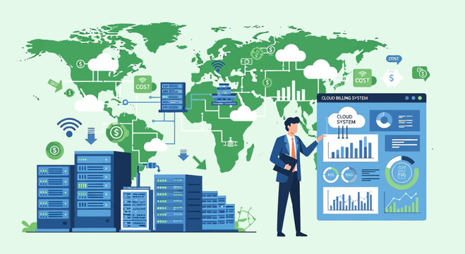 Global Cloud Computing and Data Management System