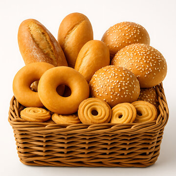 Deliciosos p&atilde;es, p&atilde;es deliciosoa, gerados por IA
