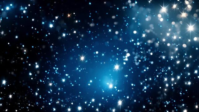 abstract background with stars