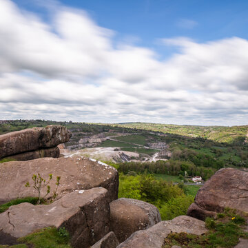 Black Rocks, is a small outcrop of ashover gritstone, between Cromford and Wirksworth in Derbyshire, the Peak District, England. 
