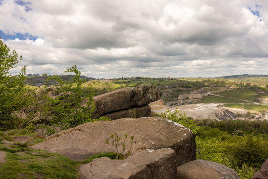Black Rocks, is a small outcrop of ashover gritstone, between Cromford and Wirksworth in Derbyshire, the Peak District, England. 