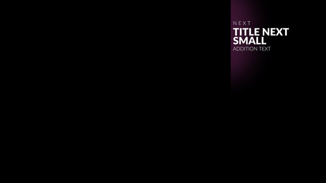 Minimal Broadcast Package Next Small &ndash; Clean Motion Graphics Toolkit with Titles, Lower Thirds, Logo, Transitions and Promo Elements for TV and Media