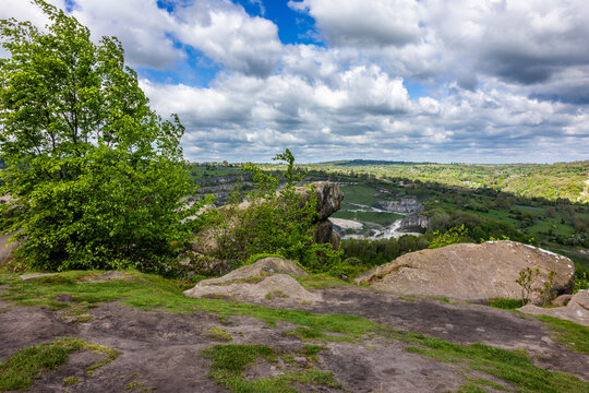 Black Rocks, is a small outcrop of ashover gritstone, between Cromford and Wirksworth in Derbyshire, the Peak District, England. 