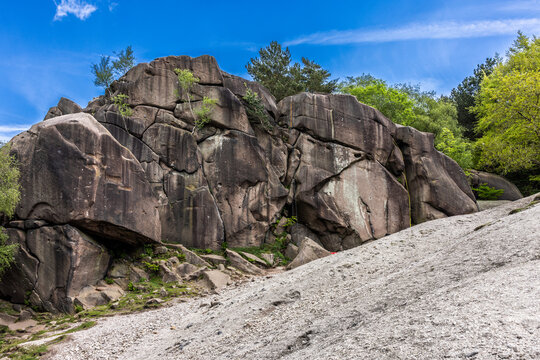 Black Rocks, is a small outcrop of ashover gritstone, between Cromford and Wirksworth in Derbyshire, the Peak District, England. 