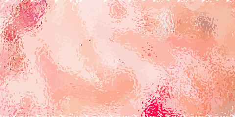 Fototapeta premium Abstract Soft Pink Watercolor Texture Background with Pastel Artistic Paint Effect. Vector ilustration