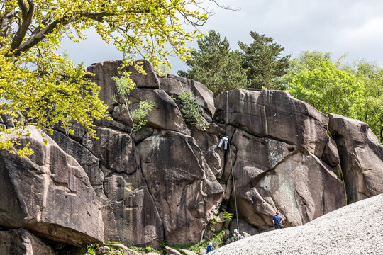 Black Rocks, is a small outcrop of ashover gritstone, between Cromford and Wirksworth in Derbyshire, the Peak District, England. 
