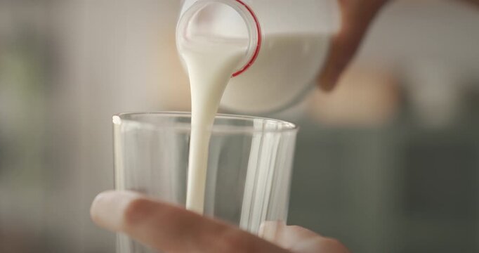 Drinking Turkish traditional drink ayran