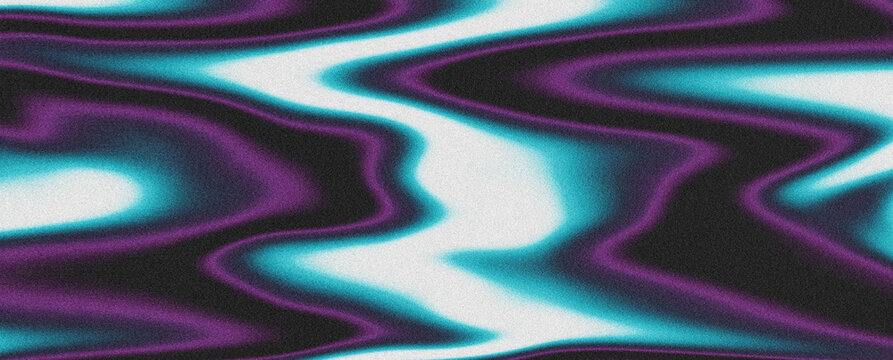 Grainy gradient texture colorful liquid metal thermal blur trendy abstract background for digital art and modern design