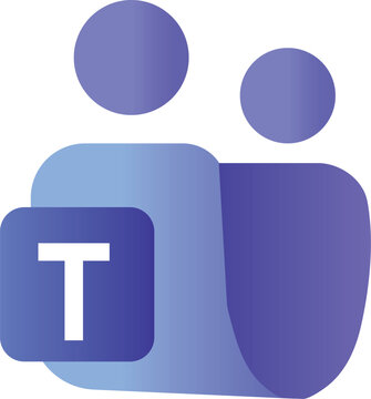 Microsoft Teams Logo Blue Collaboration App Icon