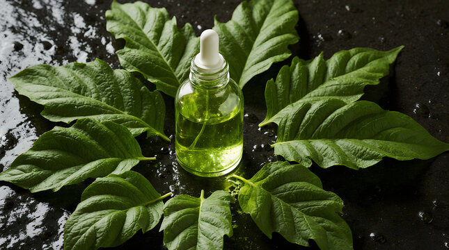 Centella Asiatica extract in dropper bottle