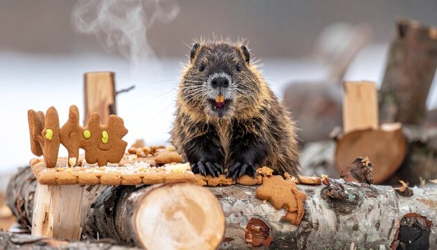 Groundhog Day Celebration - A Whimsical Feast for the Furry Forecaster.