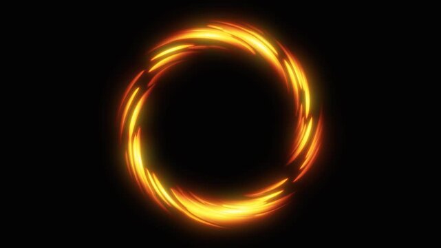 Unveiling the Glowing Circle Effect