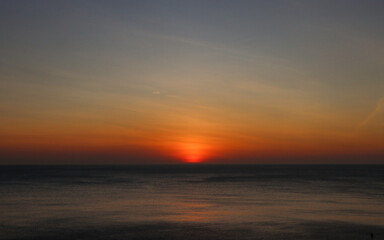 Obraz premium Endless Colors Over the Caribbean