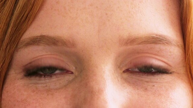Eyes, optometry and face of woman with eyesight, vision or optical health for glaucoma test. Ophthalmology, closeup and portrait of female person with eyecare, retina or laser treatment results.